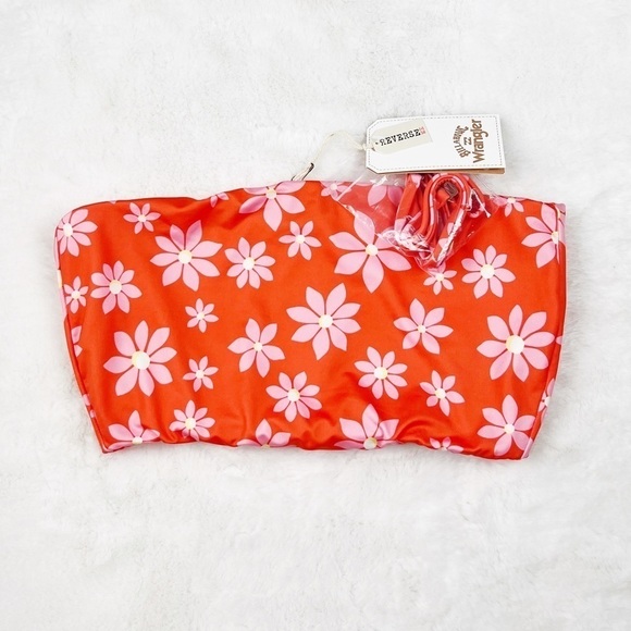 NWT Billabong x Wrangler Out West Dreamin High Waist Bikini Bottom & Top - Picture 8 of 10